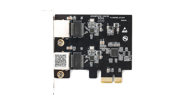ZimaBoard (PCIe to Dual Port Gigabit Ethernet Adapter Realtek RTL8111 Chipset)
